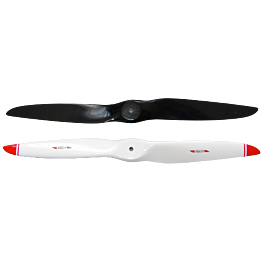 Biela 23x10 Carbon 3-Blade Propeller (White / red)