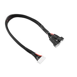 Cable - 2 x 3S XH accu vers 6S XH chargeur (30cm)