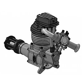Fiala FM60 4-Stroke Engine (with Starter, ignition and silencer)