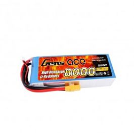 GensAce 8000mAh 5S 18.5V 25C LiPo Batterij