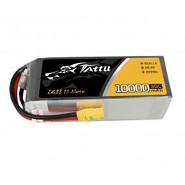 Tattu 10000mAh 6S 22.2V 30C EC5 Lipo Batterij