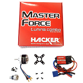 Hacker Brushless Set Master Force 2826CA-11 KV 1500 & MC-22A