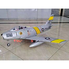 HSD F-86 , Sabre Yellow Ribbon scheme 120mm EDF / 12S PNP Jet