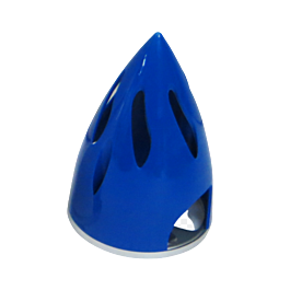 Cone Cyclone 76mm Bleu avec flasque Alu