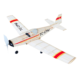 Slingsby T-67, Wooden rubber motor free flight model
