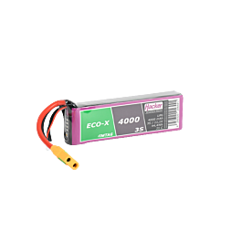 Hacker TopFuel ECO-X 4000mAh 3S 11.1V 25C LiPo Battery (MTAG)