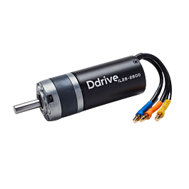 D-Power D-DRIVE IL28-2800 4:1 BL Motor with Gearbox
