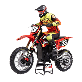 Losi 1/4 Promoto-MX Motorcycle RTR, Red
