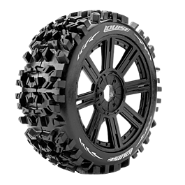 Louise RC - B-PIONEER - 1-8 Buggy Tire Set - Mounted - Soft (2pcs)