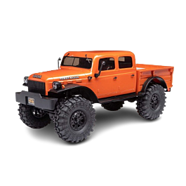 1/24 SCX24 Dodge Power Wagon 4WD Rock Crawler RTR, Orange