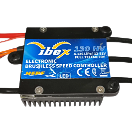Ibex 130A Telemetrie Brushless Controller Spektrum Telemetrie