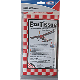 Deluxe Materials - Eze Tissue Red chequer (3 sheets)