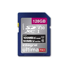Integral SDXC card V30 128GB