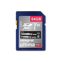 Integral SDXC card V30 64GB 