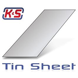 K&S - Tin sheet 0.2x100x250mm(6pcs) KS8254
