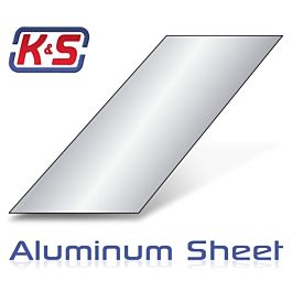 K&S - ALU sheet 0.4x100x250mm(6pcs) KS8255