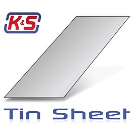 K&S - Tin sheet metal 0.013 4x10(6pcs) KS8275