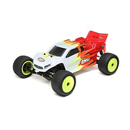 Losi Mini-T 2.0 Brushed RTR: 1/18th 2wd Truck Red