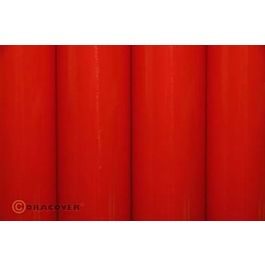 Oracover Bright Red (022) - 10 meter roll
