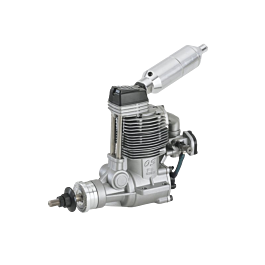 OS FS-120S III 4-stroke engine with silencer