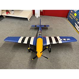 Second hand - P-51D MUSTANG 1.5M BNF + Wingtips - Used