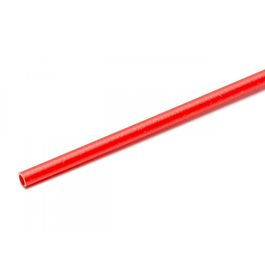Plastic tube 3/2mm - 1000mm long Red