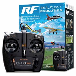 RealFlight Evolution RC Flight Simulator with InterLink DX Controlle