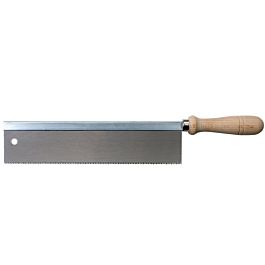 Tenon saw with wooden handle, for wood, 60 mm