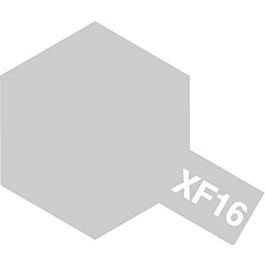 Tamiya Acrylic paint mini XF-16 Flat Aluminium (10ml)