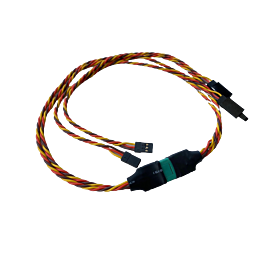Titanium - MPX Multi wire servo plug - 3 wire (2 pair)