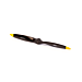 Fiala 34x18 Wooden 2-Blade Propeller, Black/Yellow (Gas)