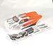 FTX Tracer Truggy Body & decal - Orange