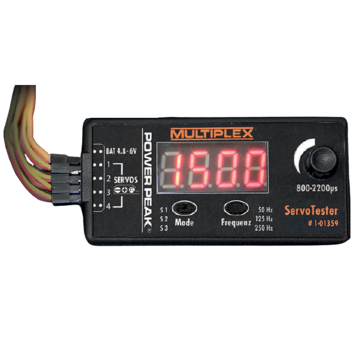 Multiplex - Power Peak Testeur Servos