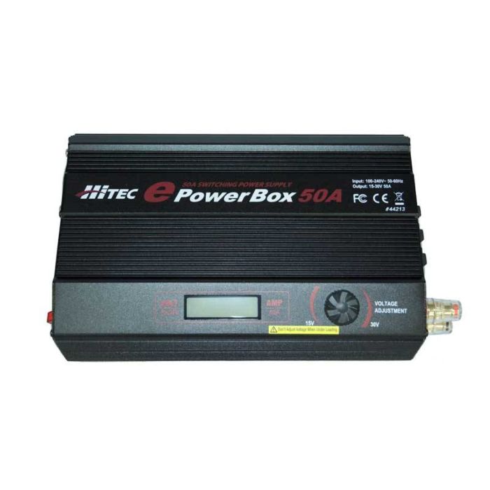 Aerobertics.be Hitec - ePowerbox 50A power supply 1200W 15-30V