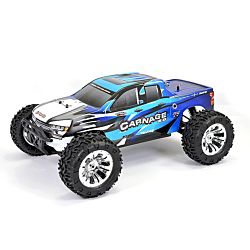 FTX Carnage 2.0 1/10 Brushed Truck 4WD RTR - Blauw