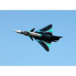 Pilot RC J10 3D Jet 2840mm Black/Blue with tailpipe & retracts