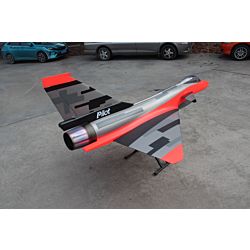 Pilot RC J10 3D Jet 2840mm Red/Silver with tailpipe & retracts