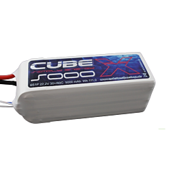 SLS X-Cube 5000mAh 6S1P 22,2V 30C/60C