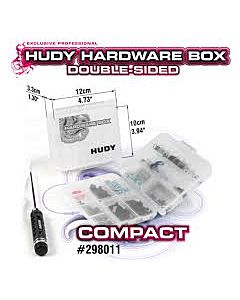 Hudy Plastic Box, double sided - compact  H298011