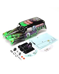 Losi, Body Set, Painted, Grave Digger: LMT (LOS240013)
