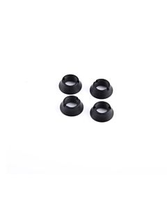 Radiomaster TX16s Replacement Satin Black  Switch Nuts Short